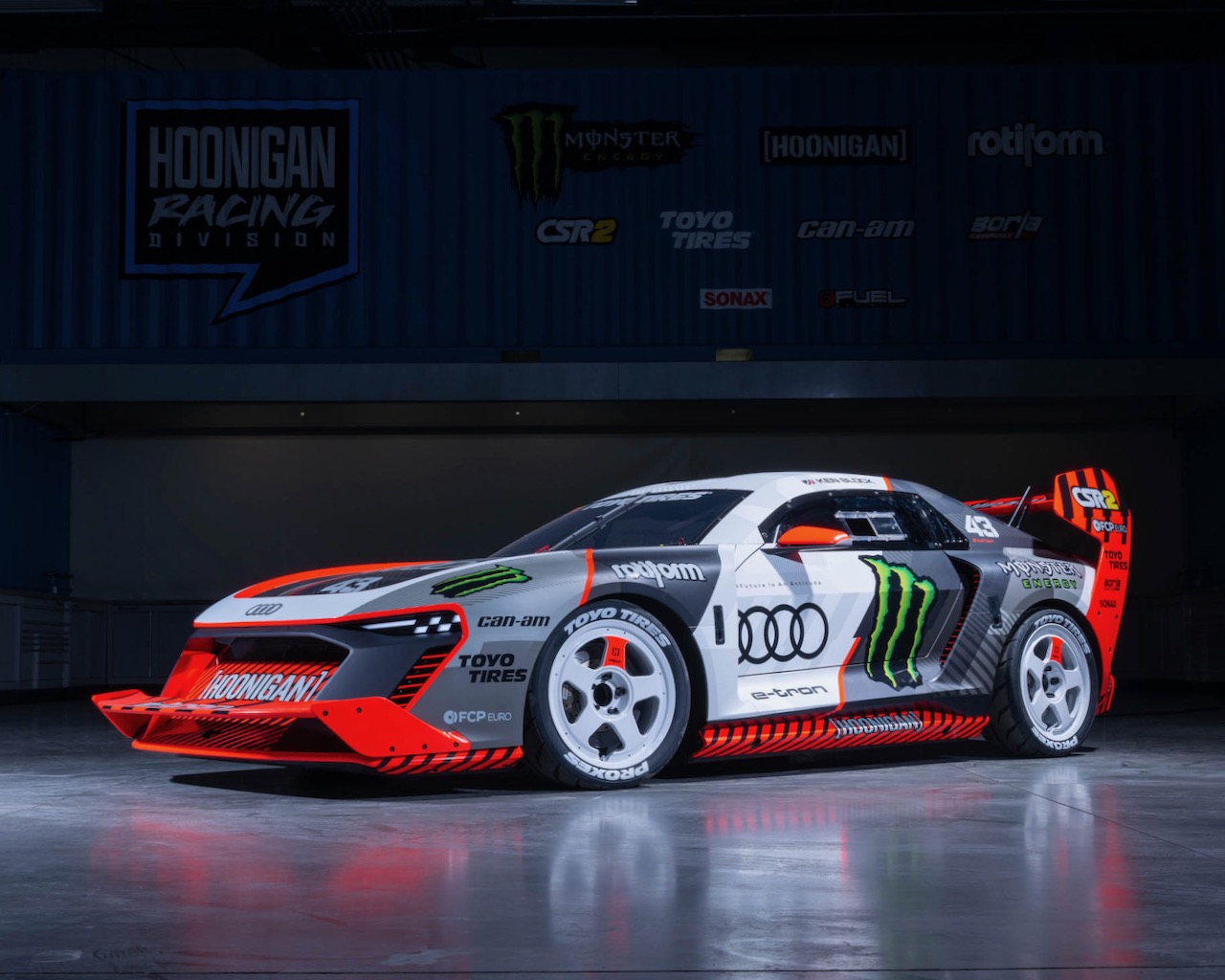Audi S1 e-tron Quattro Hoonitron